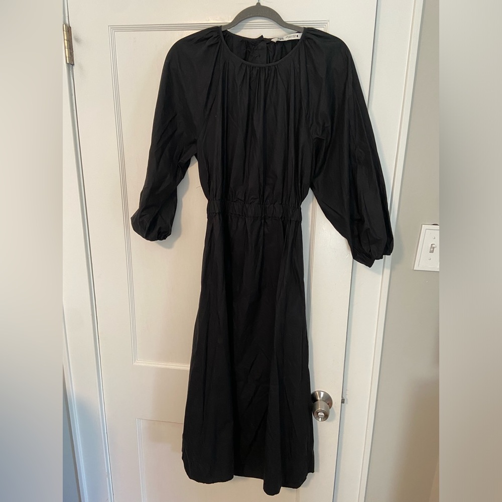 Zara Poplin Dress